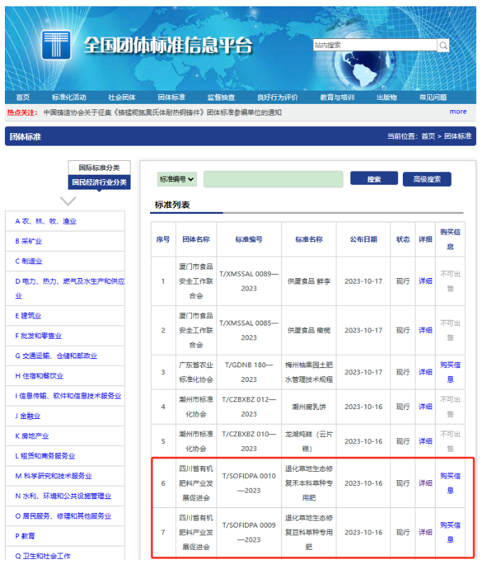 我公司成功發(fā)布退化草地生態(tài)修復(fù)豆科草種專(zhuān)用肥、禾本科草種專(zhuān)用肥兩項(xiàng)團(tuán)體標(biāo)準(zhǔn)